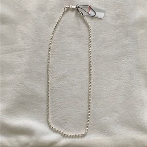Tous silver chain choker